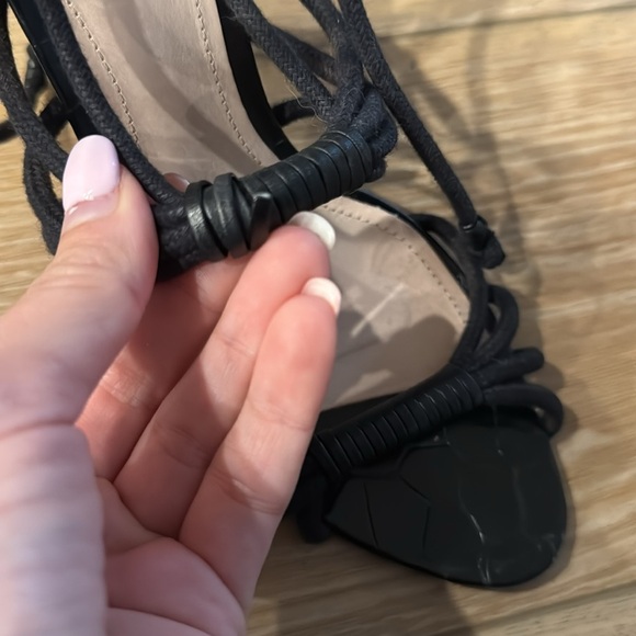 Schutz block heel black Strappy shoes size EUR 40 - Picture 3 of 11